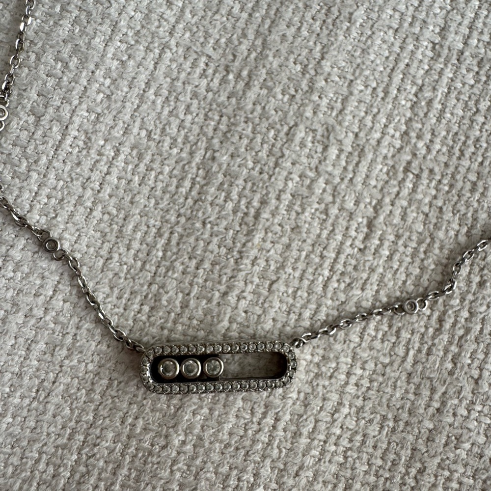 Messika White Gold Diamond Necklace